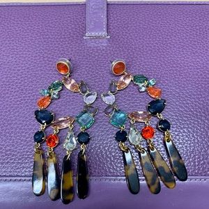 J. Crew Multicolor Statement Earrings